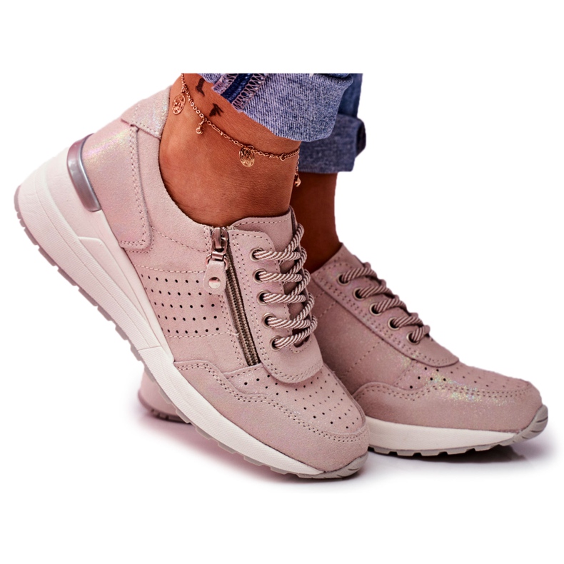 Vinceza Scarpe Sportive da donna Sneakers Beige FT20-8675 Better Way