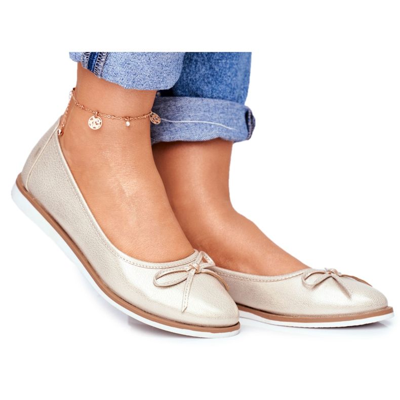 Ballerine da donna Sergio Leone Oro BL612 d'oro
