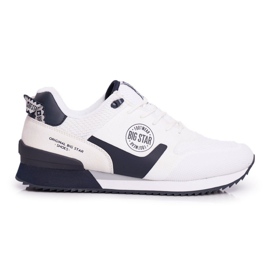Scarpe Sportive Uomo Big Star Bianche FF174204 bianco