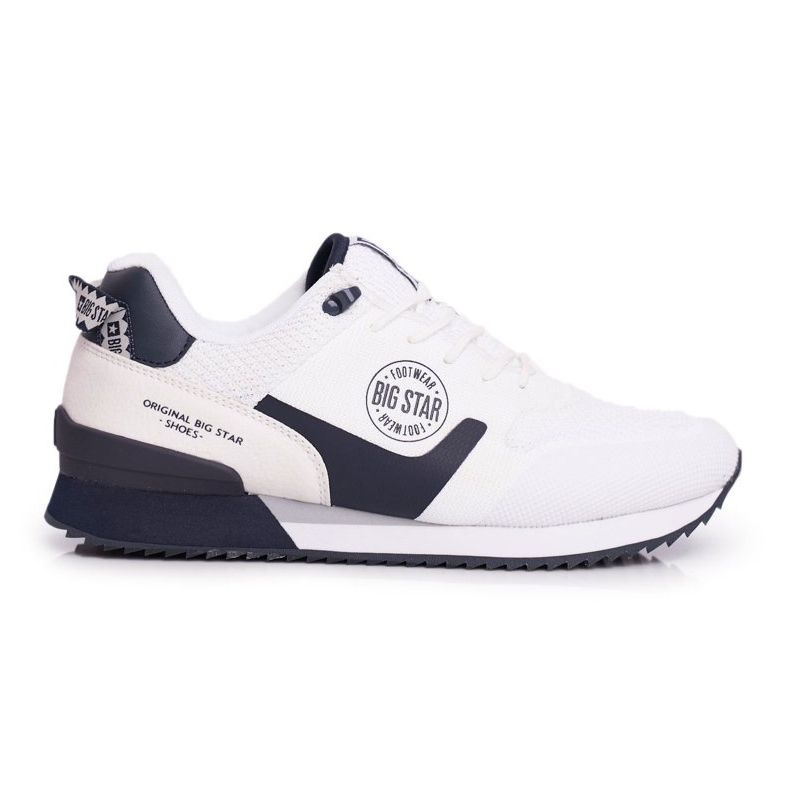Scarpe Sportive Uomo Big Star Bianche FF174204 bianca
