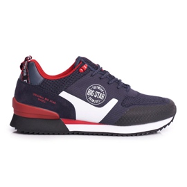 Scarpe Sportive Uomo Big Star Navy Blue FF174205 blu navy
