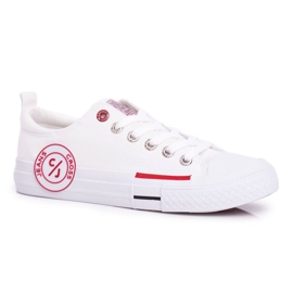 Sneakers Donna Cross Jeans Bianco FF2R4072C