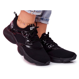 Scarpe Sportive da Donna Sneakers Big Star Nere FF274932 nero