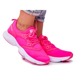 Scarpe Sportive da Donna Sneakers Big Star Neon Pink FF274931 rosa