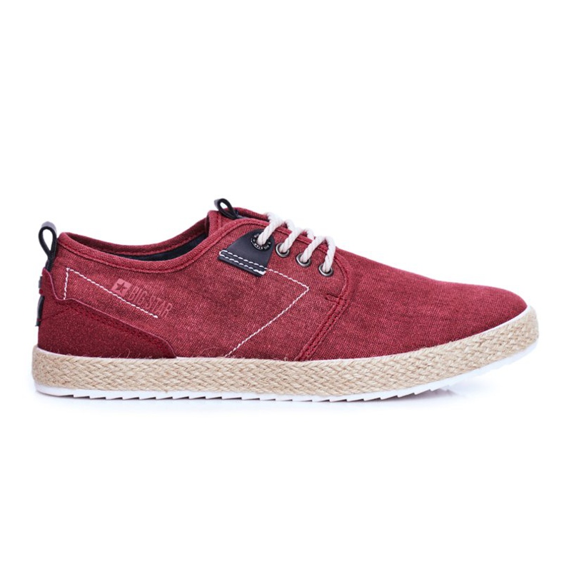 Sneakers Uomo Big Star Espadrillas Rosse FF174151 rosso