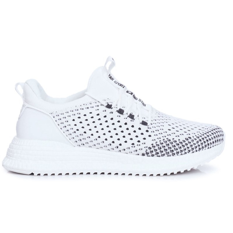 Scarpe Sportive Uomo Big Star Bianche FF174242 bianca