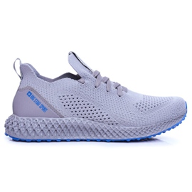 Scarpe Sportive Uomo Big Star Grigie FF174236 grigio
