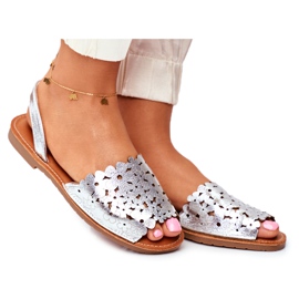 EVE Sandali Slip-On I Like Summer argento da donna