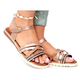 EVE Sandali Donna Piatto Marrone Replay