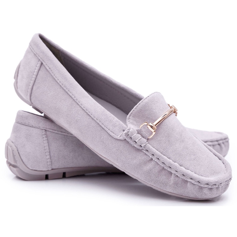 SEA Mocassini Donna Grigi Suede Sonnero grigio