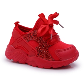 FRROCK Scarpe sportive per bambini da fiaba rossa rosso