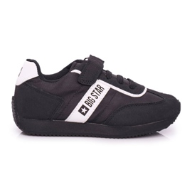 Scarpe Sportive Bambini Big Star Con Velcro Nere FF374134 nero