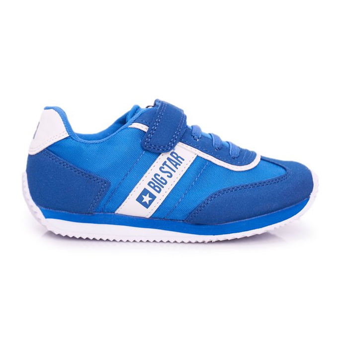 Scarpe Sportive Bambino Big Star Con Velcro Blu FF374133