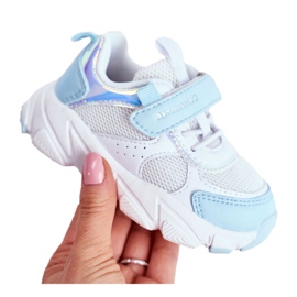 Scarpe Sportive Bambino Blu ABCKIDS B011104349 bianco