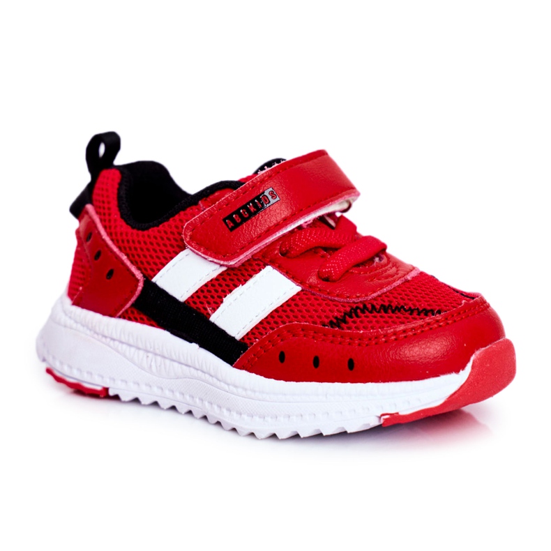 Scarpe sportive per bambini rosse ABCKIDS B933104083 rosso
