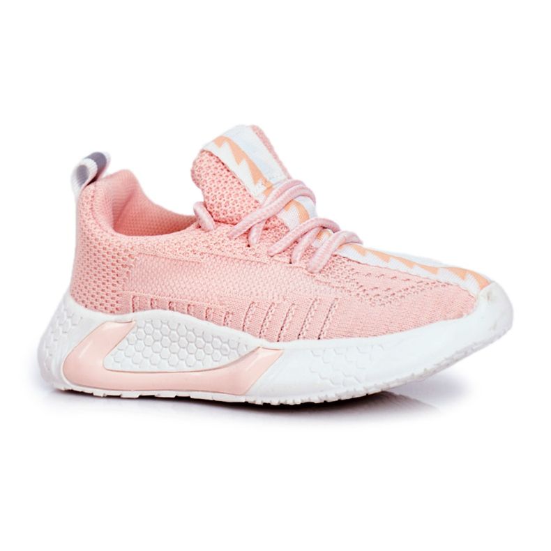 FRROCK Scarpe Sportive per Bambini Punto Rosa
