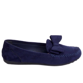Mocassini donna blu navy B2020-6 Dk Blue