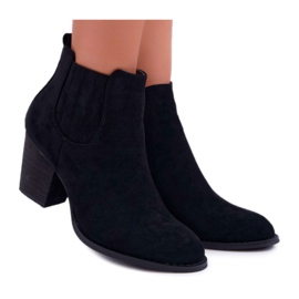 FRID Stivali Donna Con Tacco Alto Camoscio Nero Gomen