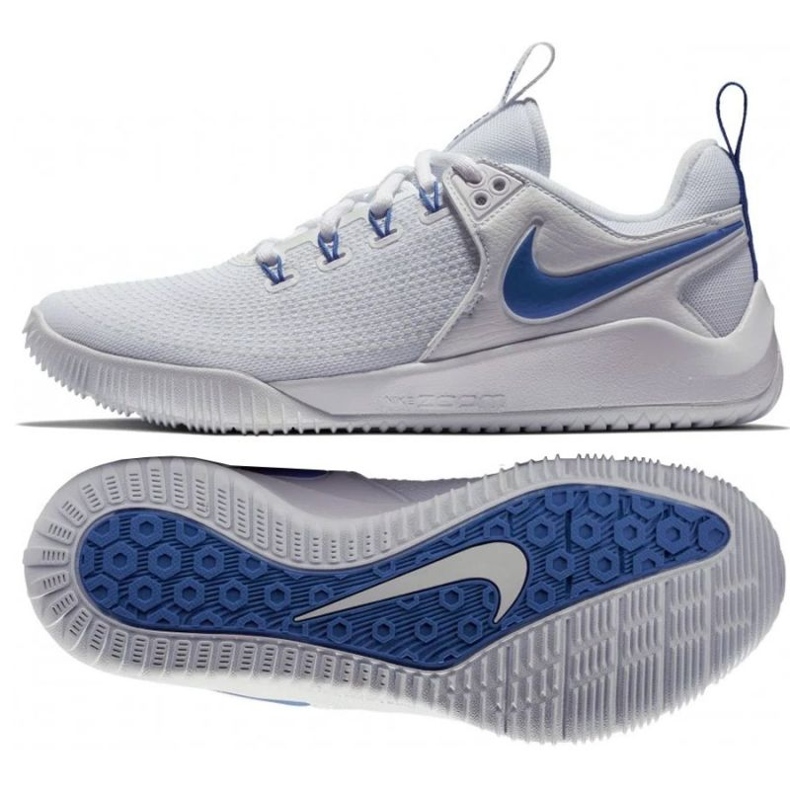 Nike Air Zoom Hyperace 2 M AA0286-104 scarpe da pallavolo bianca bianca