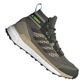 Adidas Terrex Free Hiker M EF0368 scarpe beige verde