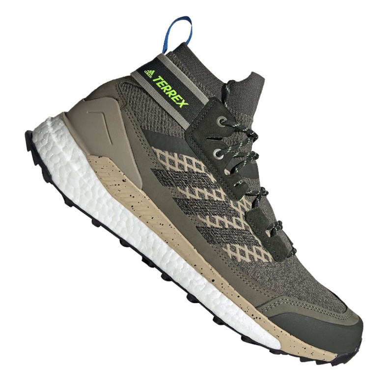 Adidas Terrex Free Hiker M EF0368 scarpe beige verde