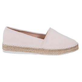 Small Swan Espadrillas in tessuto marrone