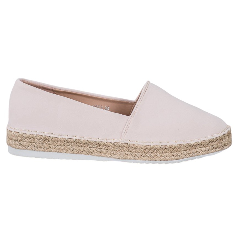 Small Swan Espadrillas in tessuto marrone