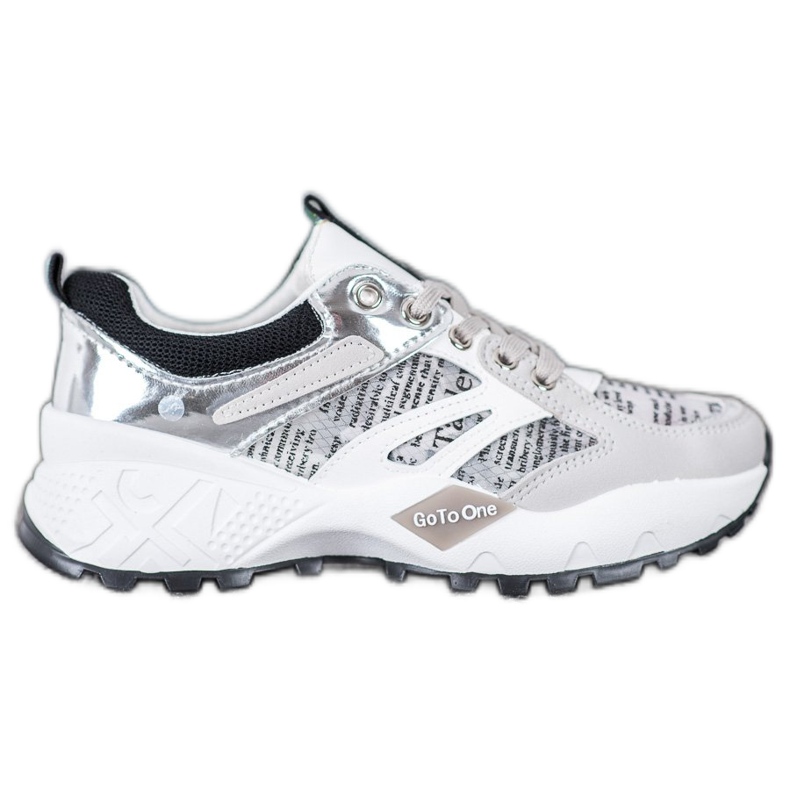Scarpe sportive MCKEYLOR bianca grigio