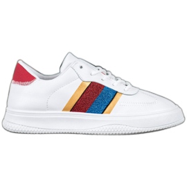 Small Swan Scarpe sportive alla moda bianco