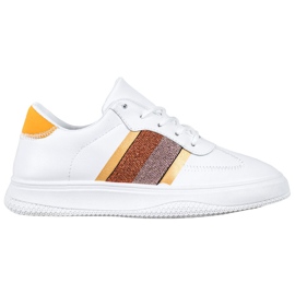 Small Swan Scarpe sportive alla moda bianco