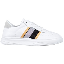 Small Swan Scarpe sportive alla moda bianca
