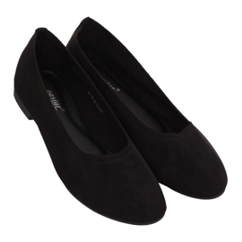 Morbide ballerine nere da donna NK17P Black nero