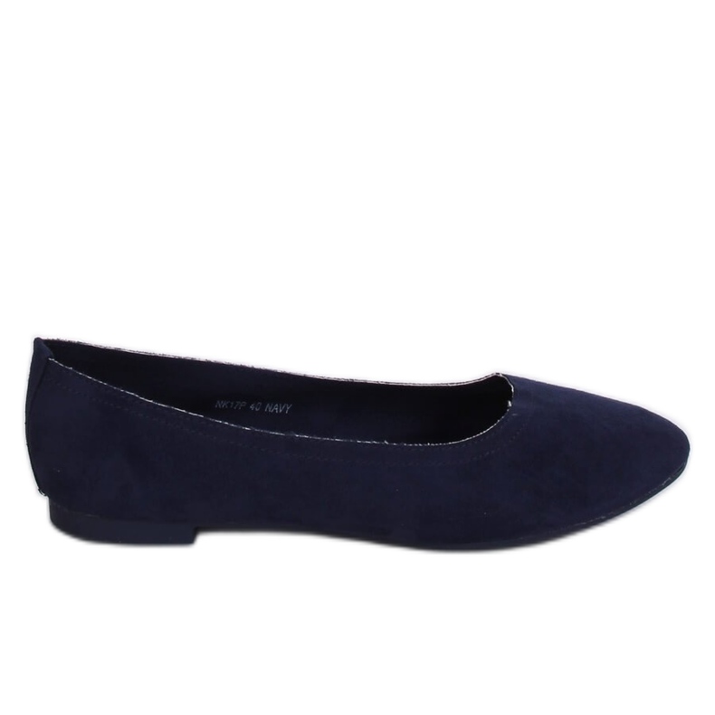 Morbide ballerine blu navy da donna NK17P Navy