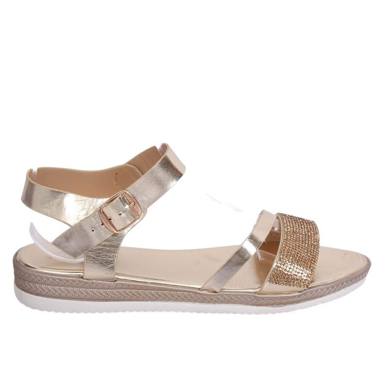 Sandali da donna dorati D-118 Gold d'oro