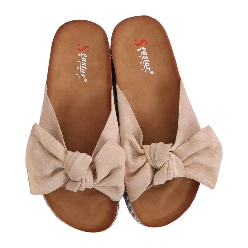 Pantofole da donna beige LK29P Beige
