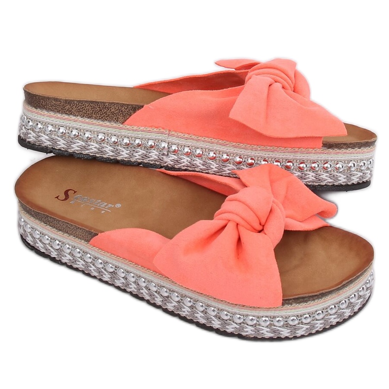 Pantofole da donna corallo LK29P Coral rosa
