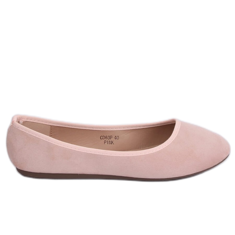 CD63P Ballerine rosa tinta unita rosa