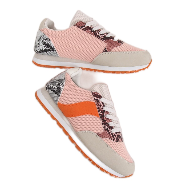 Scarpe sportive da donna BL203 Arancione multicolore