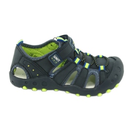 American Club DR04 / 20 sandali bambino blu navy verde