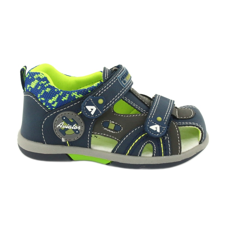 American Club Sandali ragazzi blu