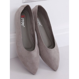 Ballerine da donna grigie NK19P Grey grigio