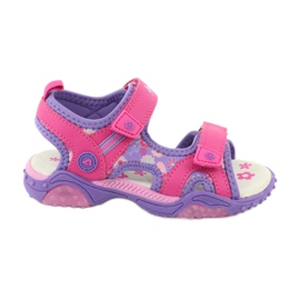 Sandali da bambina American Club HL17 / 19 viola