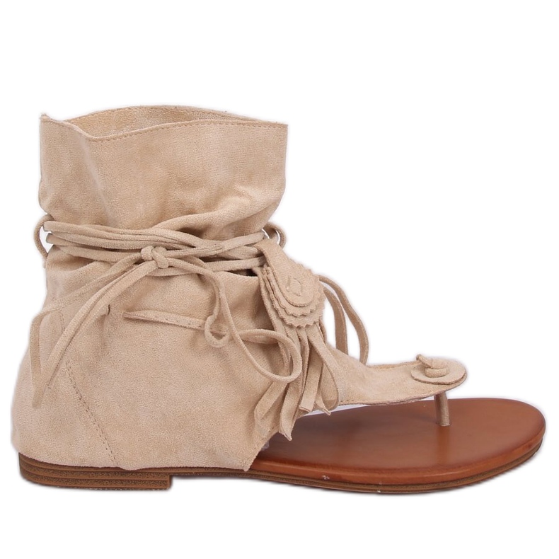 Infradito con tomaia beige SL1010P Beige