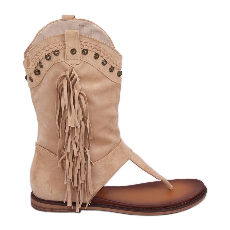 Beige Infradito NS131P Beige