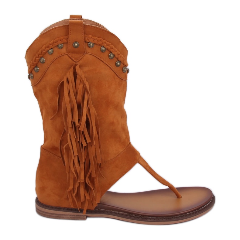 Infradito cammello NS131P Camel marrone