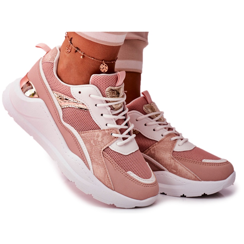 SEA Scarpe sportive da donna Sneakers Bianco e Rosa Martina bianca