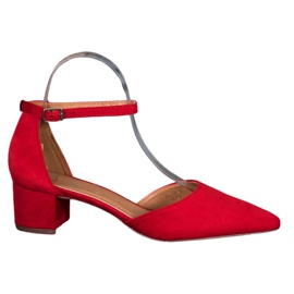 Small Swan Pompe alla moda rosso