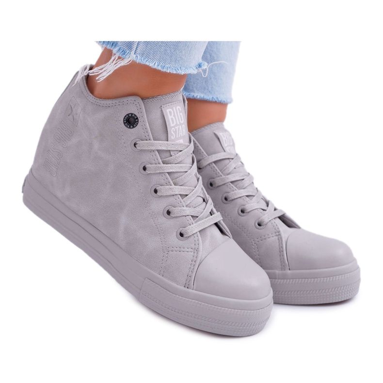 Sneakers Donna Big Star Grigie EE274122 grigio