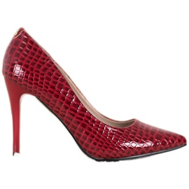 Goodin Perni classici in Spitz rosso