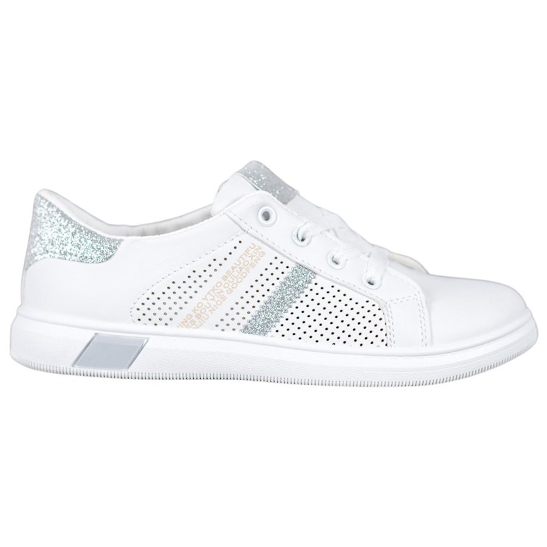 SHELOVET Sneakers leggere traforate bianca